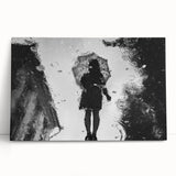 Urban Architectural Photography – Reflection in the Rain Print