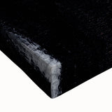 Earthen Harmony Abstract - Black & White Minimalist Wall Art