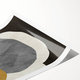 Modern Geometric Abstract Wall Art - Minimalist Canvas Print