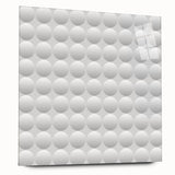 Large Abstract Wall Decor – Circular Minimalist Texture Art Print