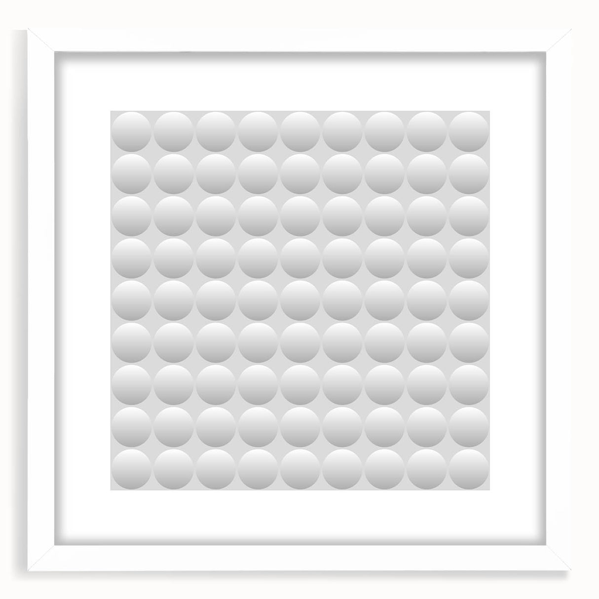 Large Abstract Wall Decor – Circular Minimalist Texture Art Print