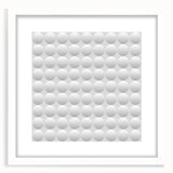 Large Abstract Wall Decor – Circular Minimalist Texture Art Print