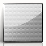 Large Abstract Wall Decor – Circular Minimalist Texture Art Print