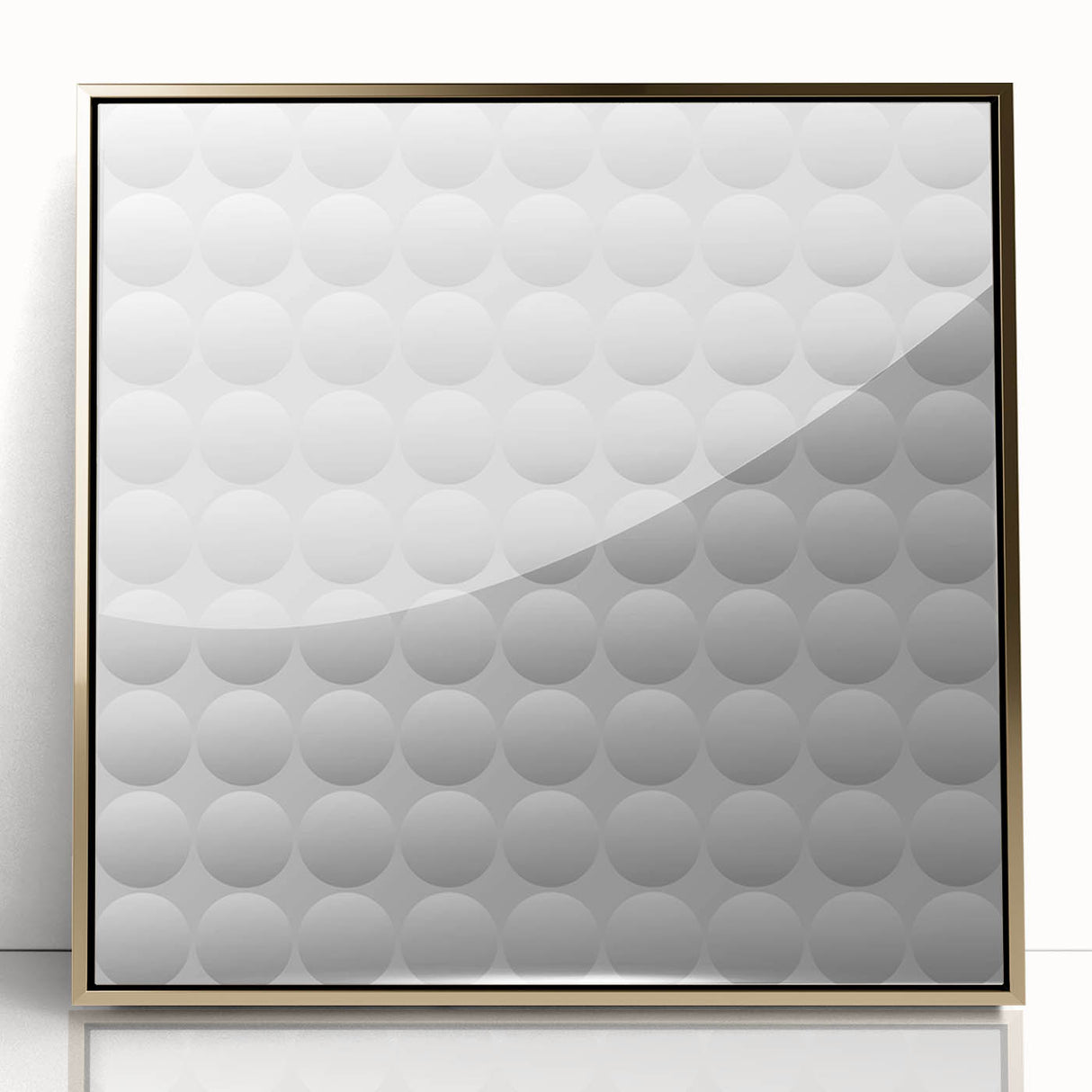 Large Abstract Wall Decor – Circular Minimalist Texture Art Print