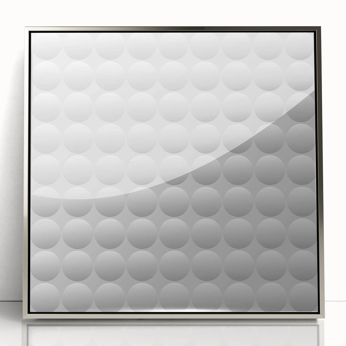 Large Abstract Wall Decor – Circular Minimalist Texture Art Print
