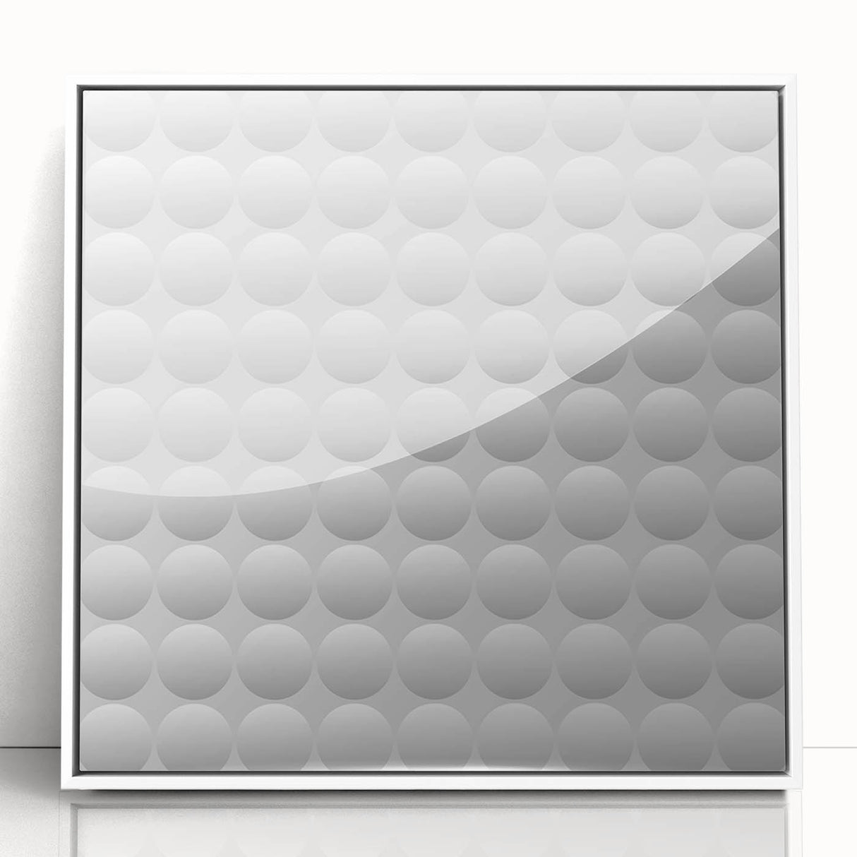 Large Abstract Wall Decor – Circular Minimalist Texture Art Print