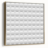 Large Abstract Wall Decor – Circular Minimalist Texture Art Print