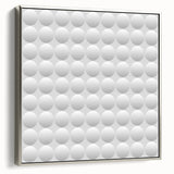 Large Abstract Wall Decor – Circular Minimalist Texture Art Print