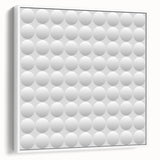 Large Abstract Wall Decor – Circular Minimalist Texture Art Print