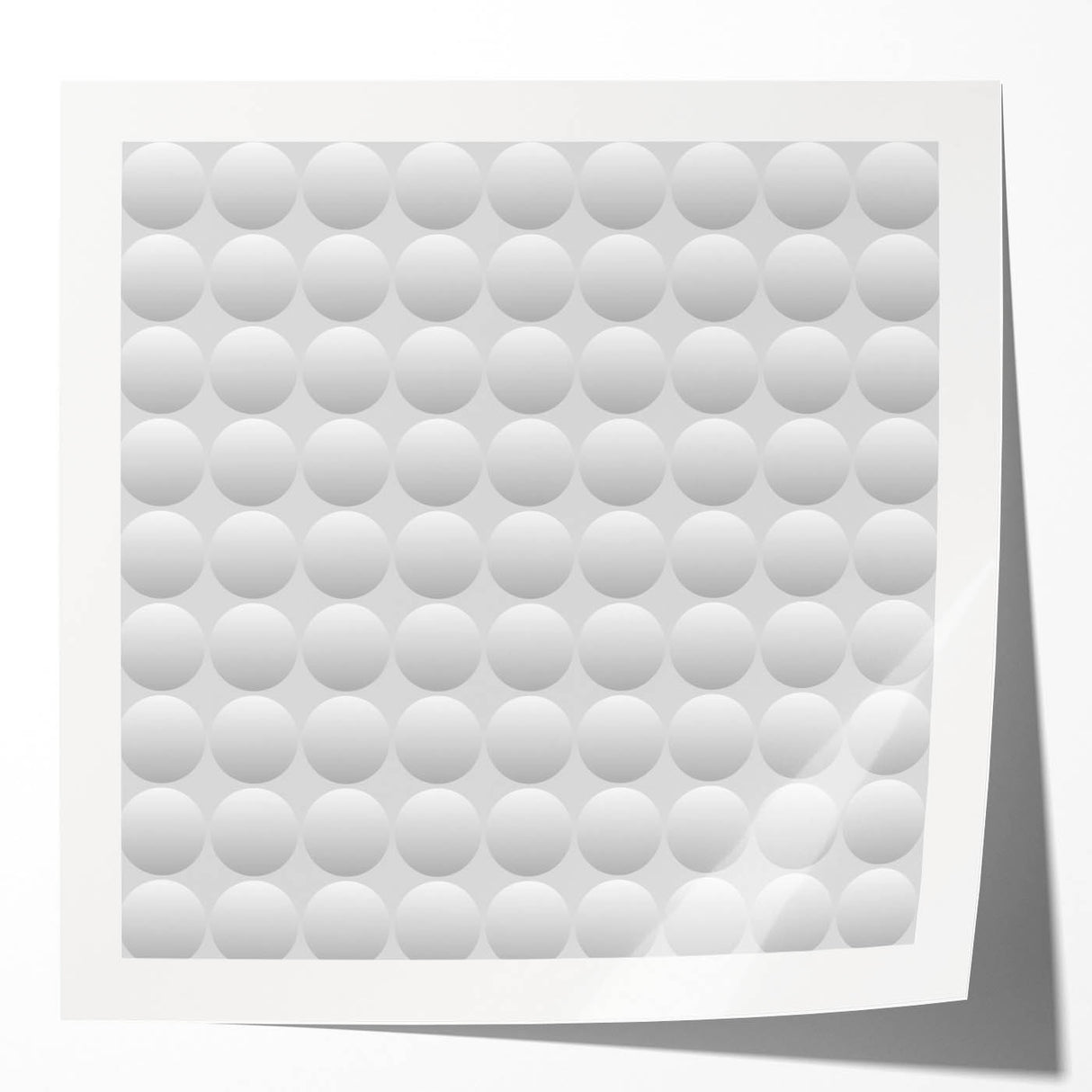 Large Abstract Wall Decor – Circular Minimalist Texture Art Print
