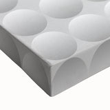 Large Abstract Wall Decor – Circular Minimalist Texture Art Print