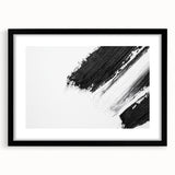 Minimalist Black and White Abstract Wall Art - Modern Canvas