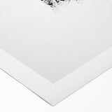 Minimalist Black and White Abstract Wall Art - Modern Canvas