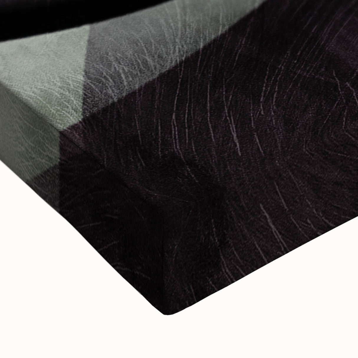 Earthen Harmony Abstracts - Contemporary Canvas Art in Olive Plum