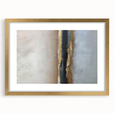 Large Abstract Wall Decor – Textured Gold, Black, and Teal Accent
