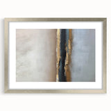 Large Abstract Wall Decor – Textured Gold, Black, and Teal Accent