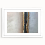 Large Abstract Wall Decor – Textured Gold, Black, and Teal Accent