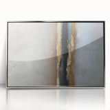 Large Abstract Wall Decor – Textured Gold, Black, and Teal Accent