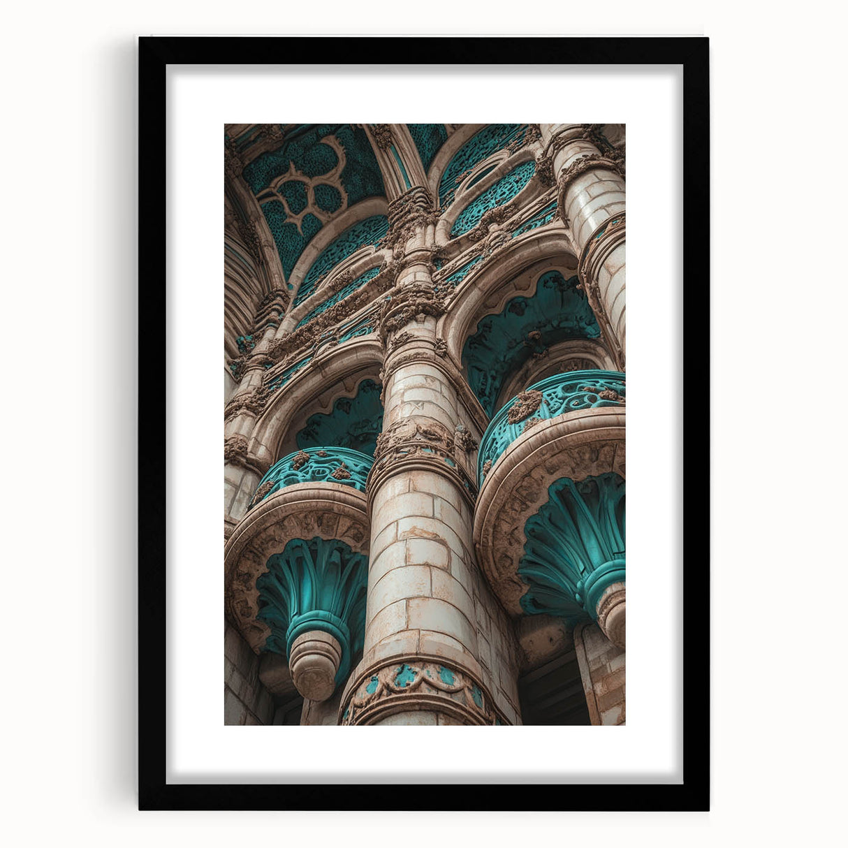 Ornate Architectural Elegance – Fine Art Photography Print