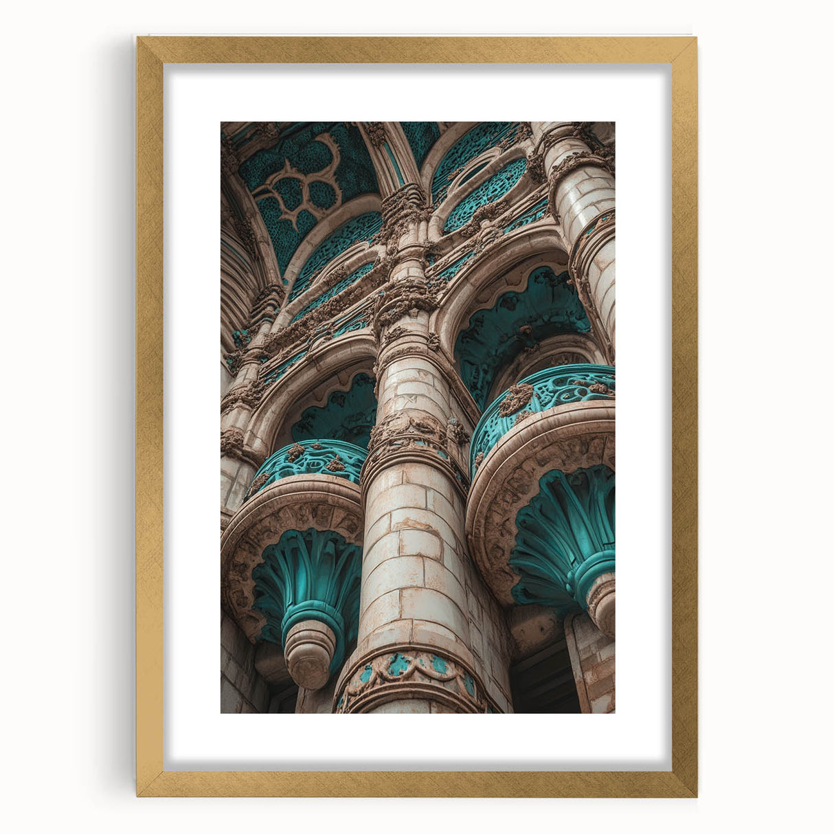 Ornate Architectural Elegance – Fine Art Photography Print