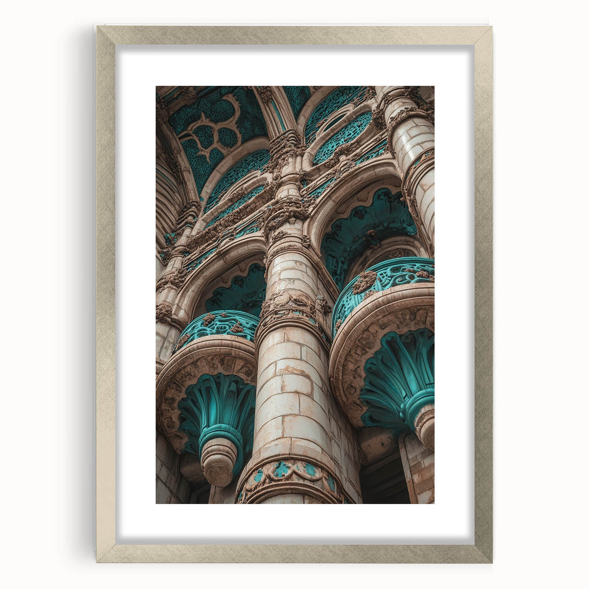 Ornate Architectural Elegance – Fine Art Photography Print