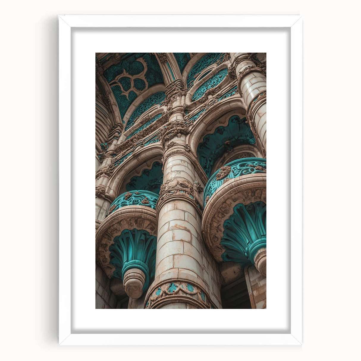 Ornate Architectural Elegance – Fine Art Photography Print