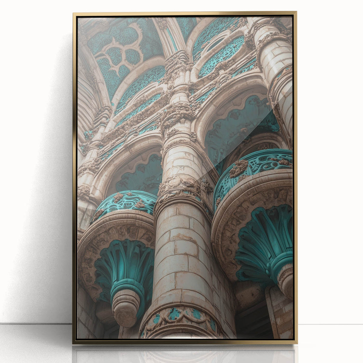 Ornate Architectural Elegance – Fine Art Photography Print