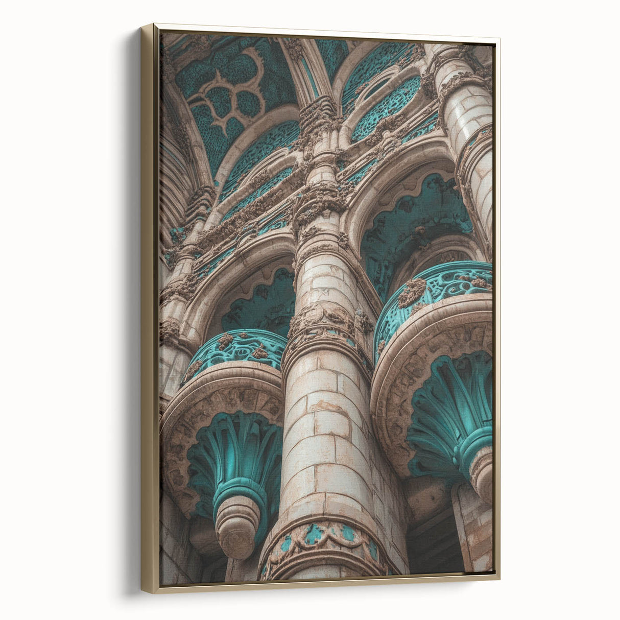 Ornate Architectural Elegance – Fine Art Photography Print