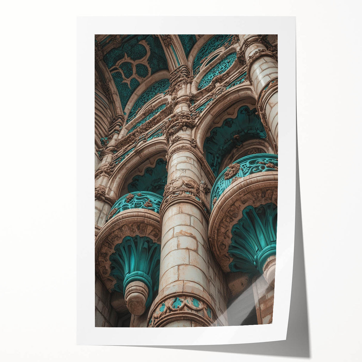 Ornate Architectural Elegance – Fine Art Photography Print