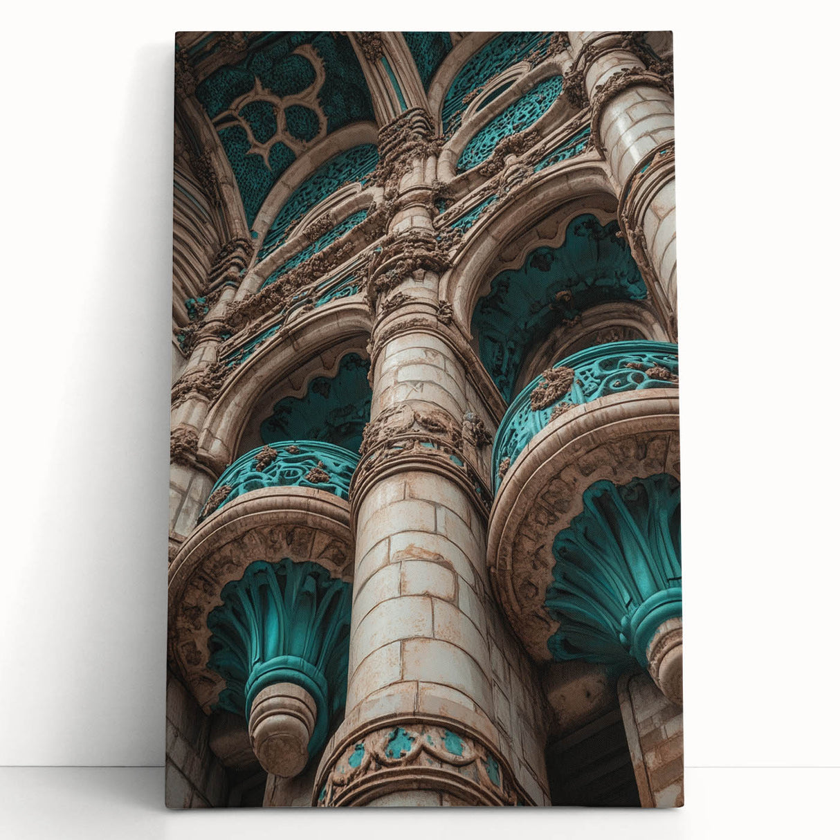 Ornate Architectural Elegance – Fine Art Photography Print