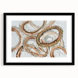 Modern Monochrome Wall Art – Serene Landscape Abstract Print