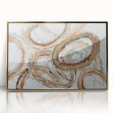 Modern Monochrome Wall Art – Serene Landscape Abstract Print