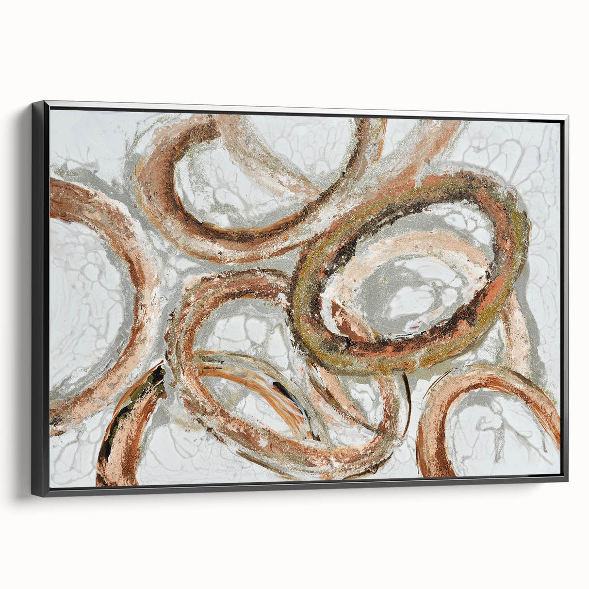 Modern Monochrome Wall Art – Serene Landscape Abstract Print