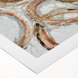 Modern Monochrome Wall Art – Serene Landscape Abstract Print