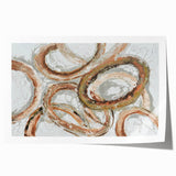 Modern Monochrome Wall Art – Serene Landscape Abstract Print