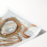 Modern Monochrome Wall Art – Serene Landscape Abstract Print