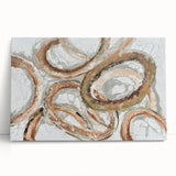 Modern Monochrome Wall Art – Serene Landscape Abstract Print