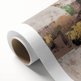 Earthen Gold Layers – High-Contrast Abstract Paintings for Interiors