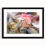 Upscale Abstract Art Collection – Beige, Brown & Blush Pink