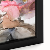 Upscale Abstract Art Collection – Beige, Brown & Blush Pink