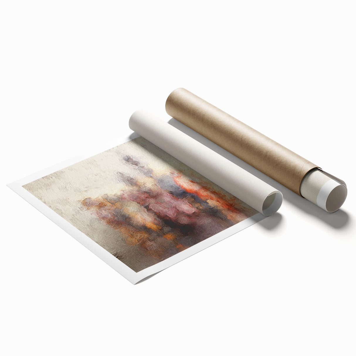 Earthen Harmony Abstracts – Neutral Minimalist Wall Art on Canvas