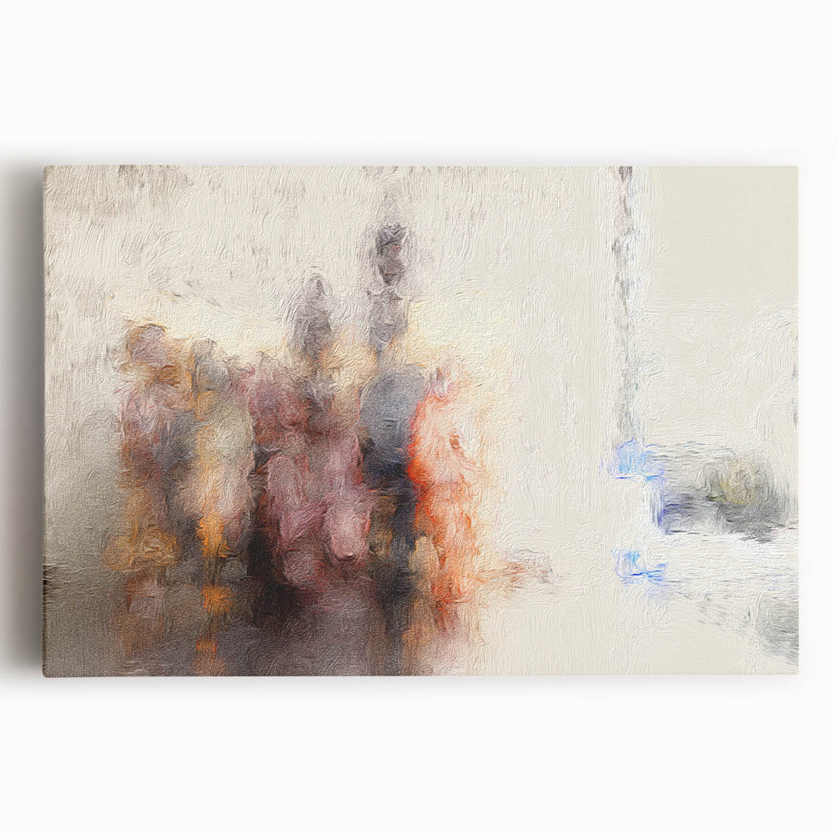 Earthen Harmony Abstracts – Neutral Minimalist Wall Art on Canvas
