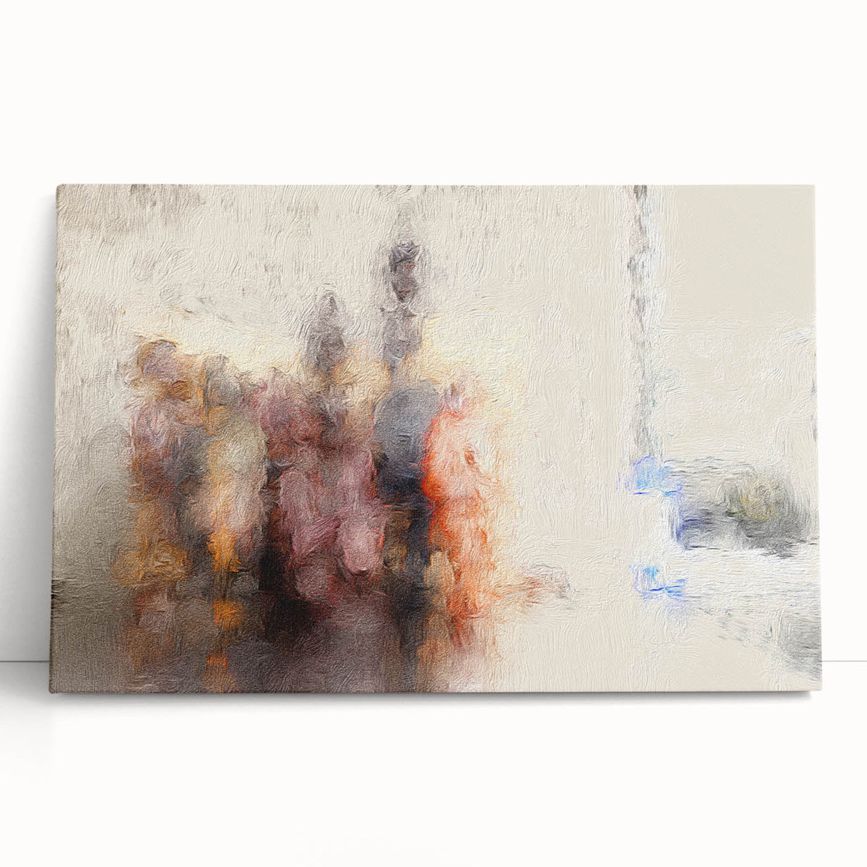 Earthen Harmony Abstracts – Neutral Minimalist Wall Art on Canvas