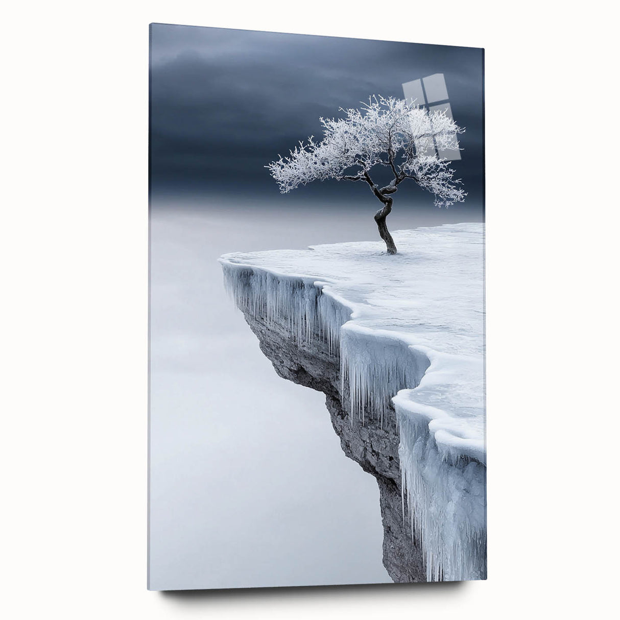 Frozen Serenity – Fine Art Photography of an Icy Cliff