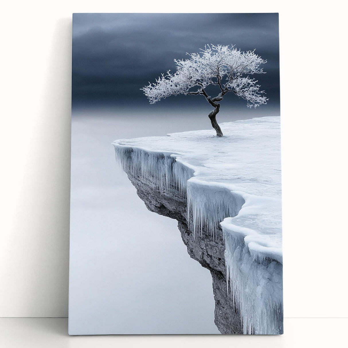 Frozen Serenity – Fine Art Photography of an Icy Cliff