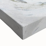 Serene Landscape Wall Art – Abstract Swirl in Blue & Gray