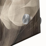 Modern Geometric Black and White Abstract Wall Art - Elegant Canvas