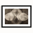 Modern Geometric Black and White Abstract Wall Art - Elegant Canvas