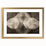 Modern Geometric Black and White Abstract Wall Art - Elegant Canvas