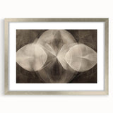 Modern Geometric Black and White Abstract Wall Art - Elegant Canvas